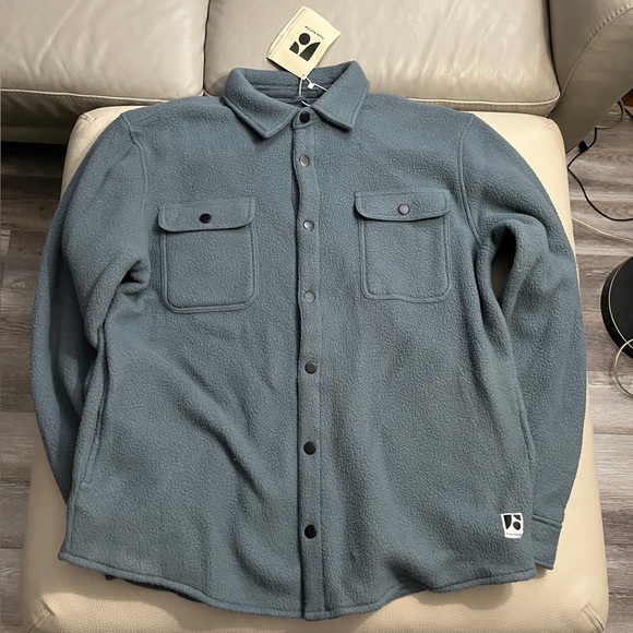 NWT - Frank & Oak Men’s The Polar Fleece Jacket - Size L - Picture 5 of 13